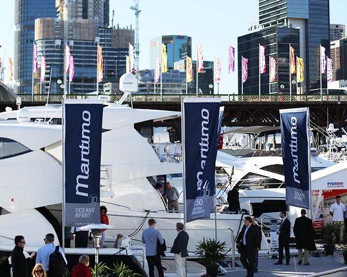 MARITIMO SET FOR BIG SYDNEY BOAT SHOW DISPLAY