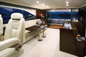 FULLY ENCLOSED FOUR SIDED FLYBRIDGE