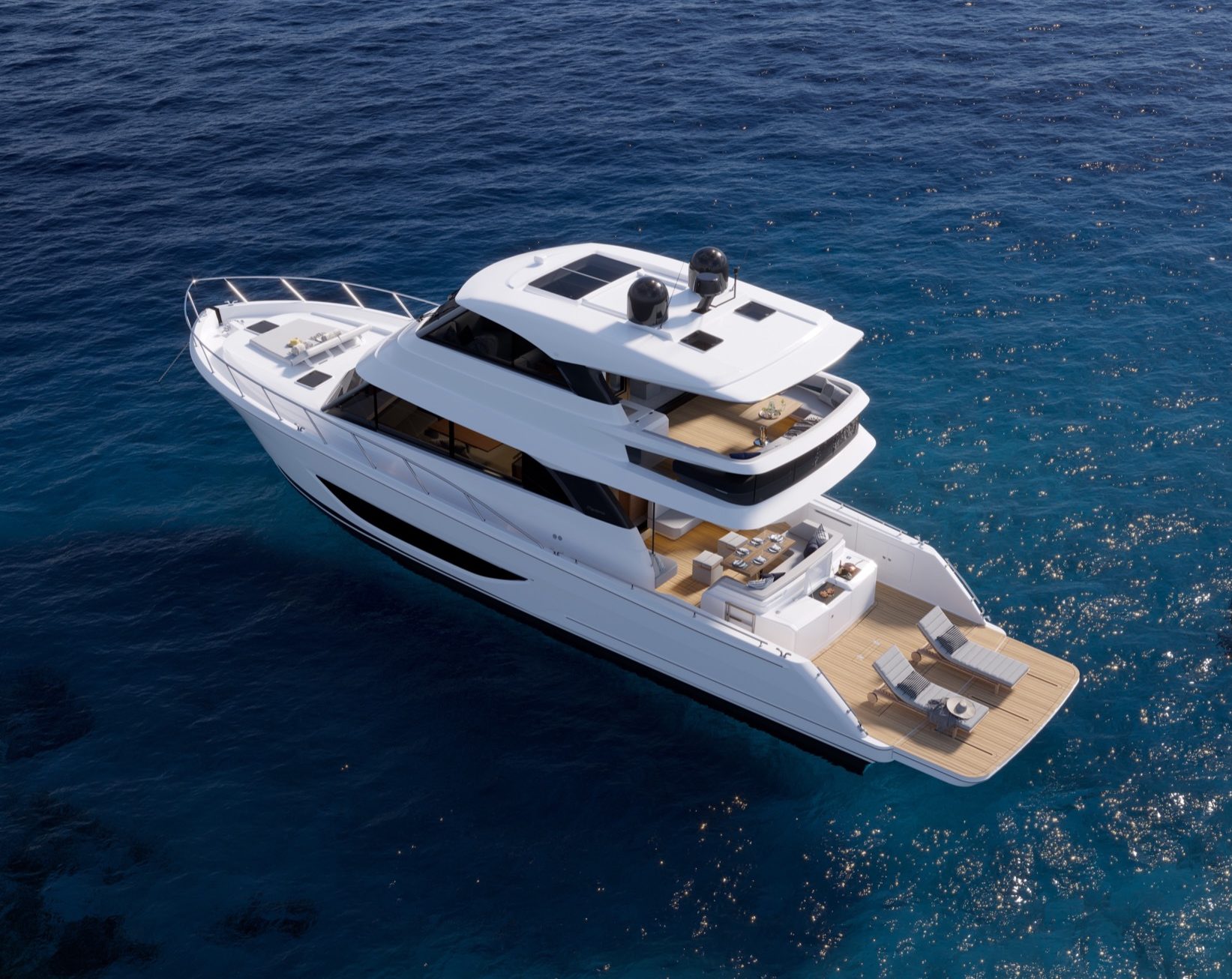 US DEBUT: MARITIMO M60 FLYBRIDGE MOTOR YACHT AT FORD LAUDERDALE INTERNATIONAL BOAT SHOW