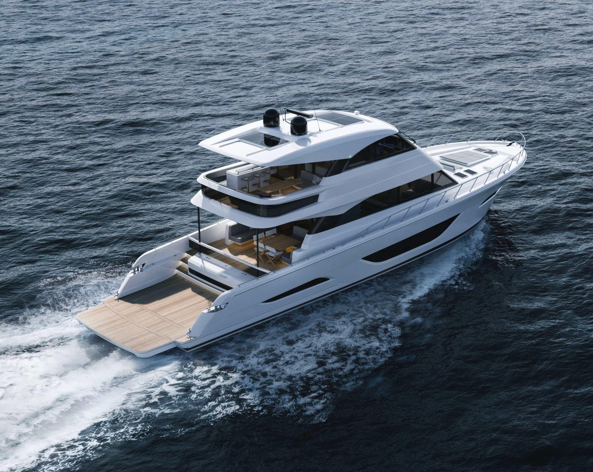 GLOBAL REVEAL | MARITIMO M75 FLYBRIDGE MOTOR YACHT