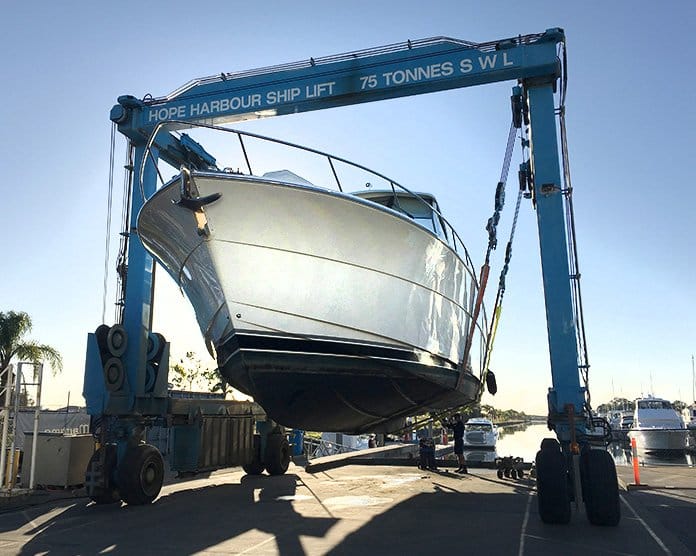 Motor Yacht Periodic Maintenance – Always time to get the essentials completed…