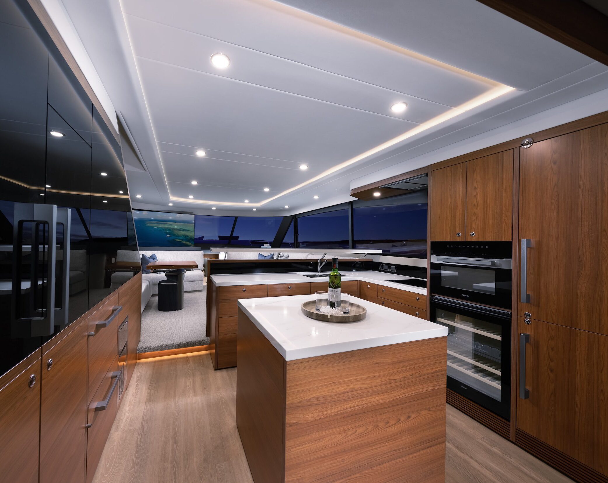 Maritimo’s Signature Aft Galley: The Heart of Life Onboard