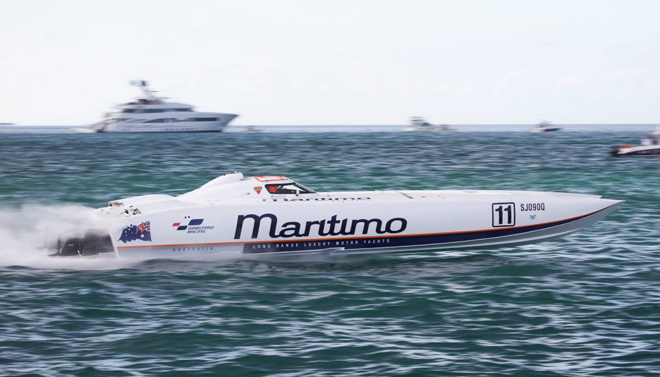 MARITIMO TO FLY THE AUSSIE  FLAG IN FORT LAUDERDALE - 