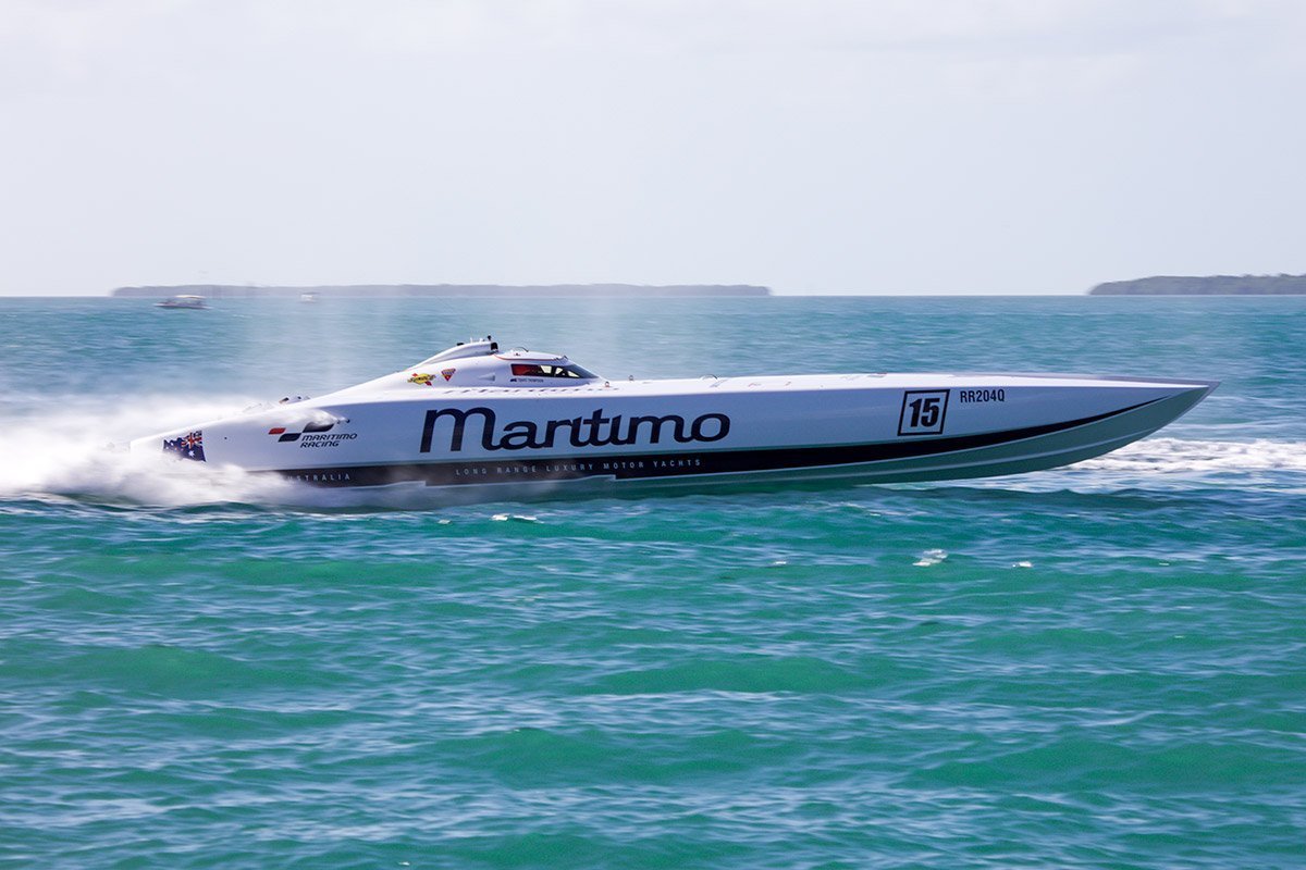 Maritimo Offshore superboat racing Key West