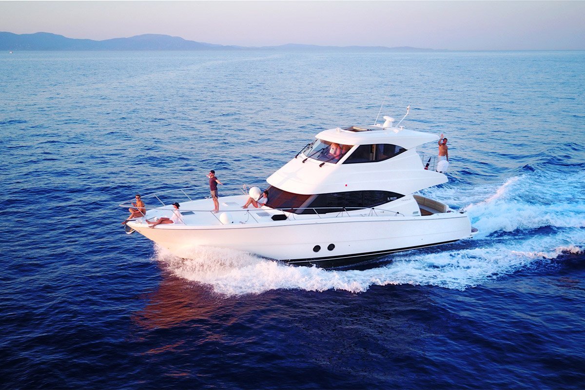 Maritimo M51 luxury motor yacht France