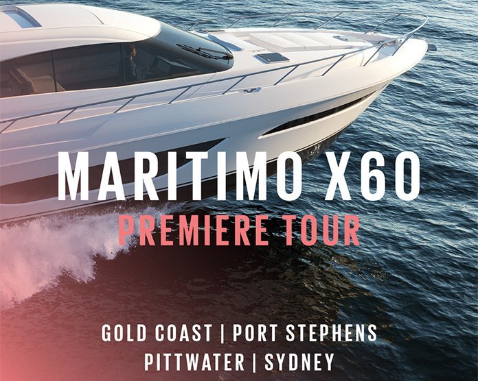 MARITIMO X60 ‘MINI BOAT SHOWS’  FOR AUSTRALIA’S EAST COAST